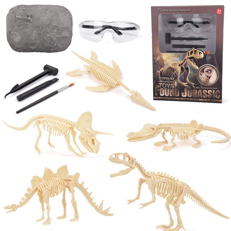 Science Kit - Zestaw do wykopalisk fosiliów dinozaurów STEM