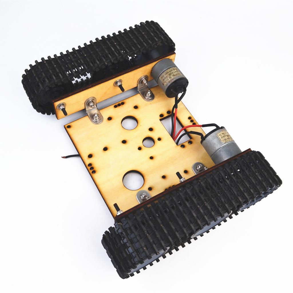 Science Project Robot - Robotyczny czołg, podwozie, gąsienicowy pojazd, zestaw
