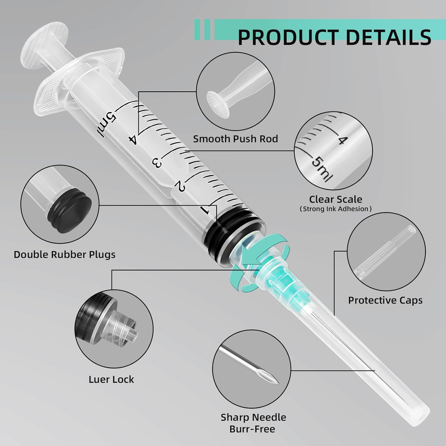 Strzykawka Luer Lock 5 ml, odp – Science And Invention recenzja i cena